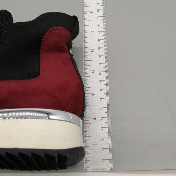 Kenneth Cole Reaction Womens Cameron Chelsea‎ Sneakers Burgundy Pull On 6.5M - Picture 7 of 9